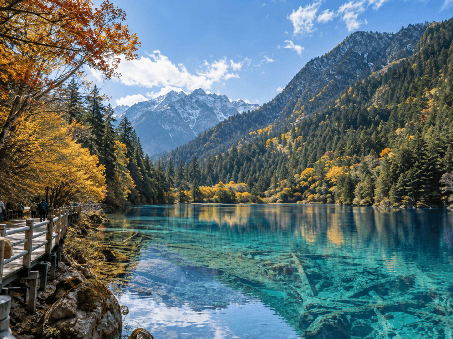 Chengdu → Jiuzhaigou — Jiuzhaigou