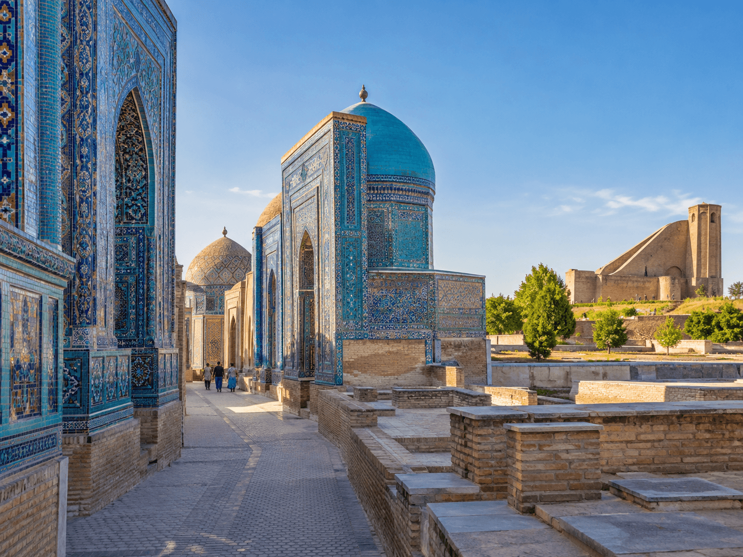 Shah-i-Zinda dan Ulugh Beg — Samarkand