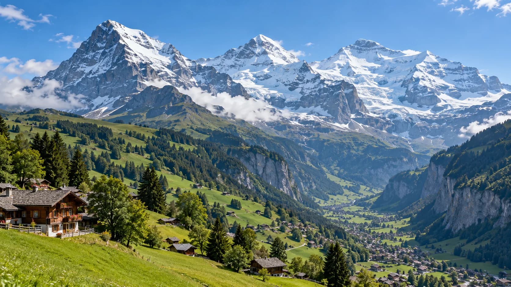 Pemandangan Switzerland
