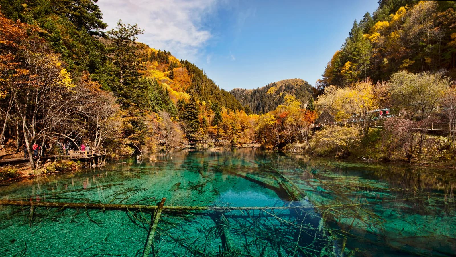 Pemandangan Jiuzhaigou