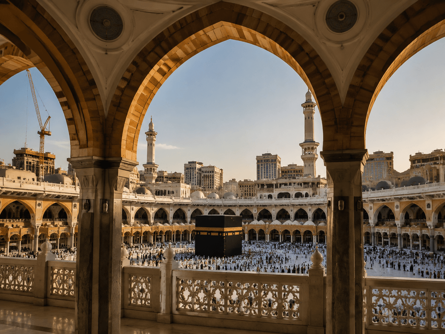 Pemandangan Madinah & Makkah untuk Umrah Eksklusif Lite Ghufran 12H10M